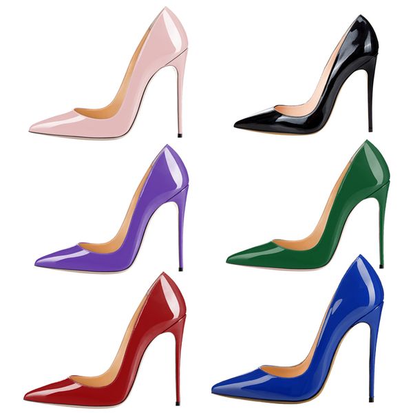 new patent leather pointed women shoes 8.5cm 10cm 12cm stiletto heels wedding party pumps 18 colors big size 35-44, Black
new patent leather pointed women shoes 8.5cm 10cm 12cm stiletto heels wedding party pumps 18 colors big size 35-44, Black