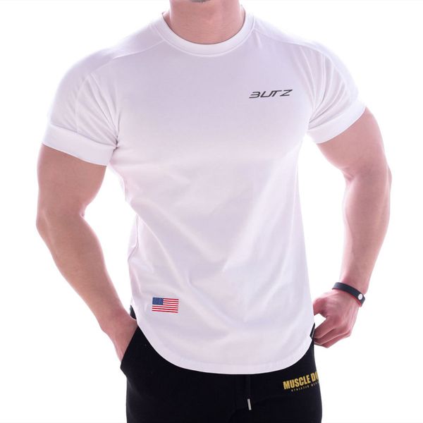 2019 brand men running shirt homme gym shirt mens quick dry t-shirt running slim dry fit tees sport men 's gym t shirts, Black;blue
2019 brand men running shirt homme gym shirt mens quick dry t-shirt running slim dry fit tees sport men 's gym t shirts, Black;blue