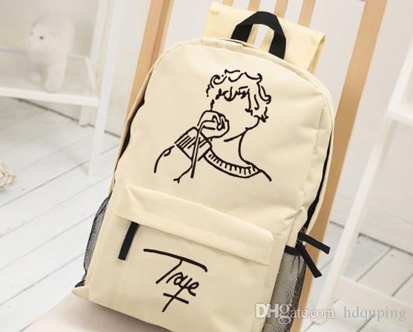 2017 troye sivan backpack new star daypack young singer schoolbag music rucksack sport school bag outdoor day pack
2017 troye sivan backpack new star daypack young singer schoolbag music rucksack sport school bag outdoor day pack