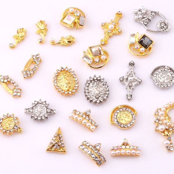 1lot /10 pcs) new alloy diamond nail arts decorations diy nail sticker accessories zircon stars/ crown/ pearl etc #984~#990, Silver;gold
1lot /10 pcs) new alloy diamond nail arts decorations diy nail sticker accessories zircon stars/ crown/ pearl etc #984~#990, Silver;gold