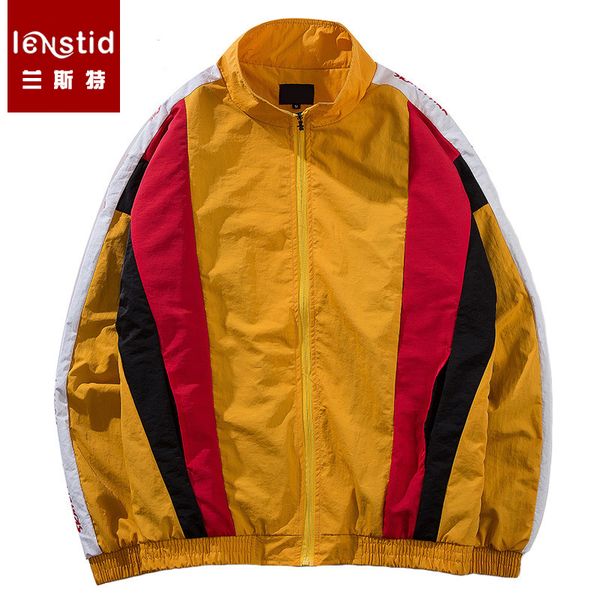2019 hip hop jacket windbreaker mens retro vintage jacket coats color block patchwork casual harajuku track jackets streetwear, Black;brown
2019 hip hop jacket windbreaker mens retro vintage jacket coats color block patchwork casual harajuku track jackets streetwear, Black;brown