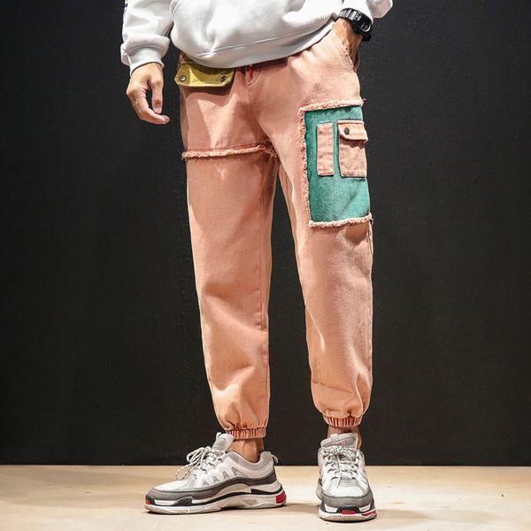 2020 new trend streetwear harem pants men patchwork pencil pants youth men trousers, Black
2020 new trend streetwear harem pants men patchwork pencil pants youth men trousers, Black