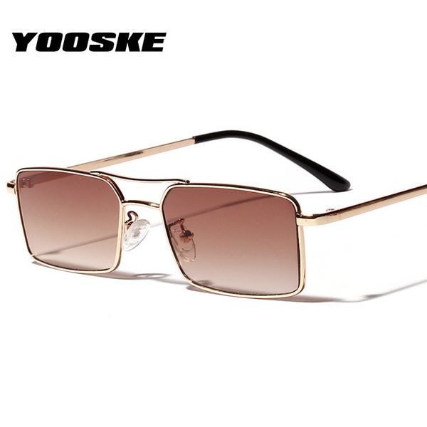 yooske new rectangle sunglasses women men retro brand designer gradient sun glasses vintage mirrored metal frame glasses, White;black
yooske new rectangle sunglasses women men retro brand designer gradient sun glasses vintage mirrored metal frame glasses, White;black