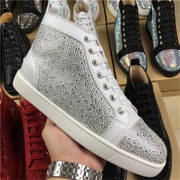 designer red bottoms sneakers studded spikes flats shoe designer luxury red bottoms for men women l29, Black
designer red bottoms sneakers studded spikes flats shoe designer luxury red bottoms for men women l29, Black