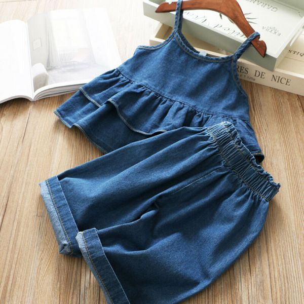 pudcoco toddler baby girl denim clothes 2020 kid ruffle mini dress jeans pants summer outfit clothes child girl set, White
pudcoco toddler baby girl denim clothes 2020 kid ruffle mini dress jeans pants summer outfit clothes child girl set, White