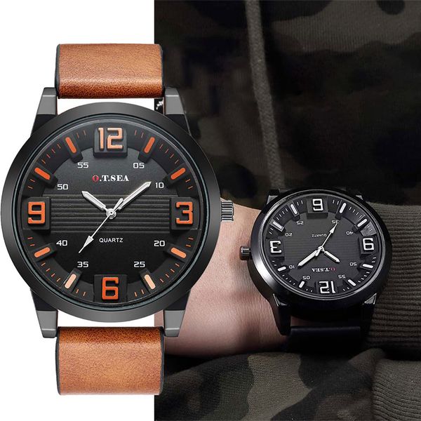men watch multicolor fashion casual business men's single eye watch belt quartz watches relógio masculino, Slivery;brown
men watch multicolor fashion casual business men's single eye watch belt quartz watches relógio masculino, Slivery;brown