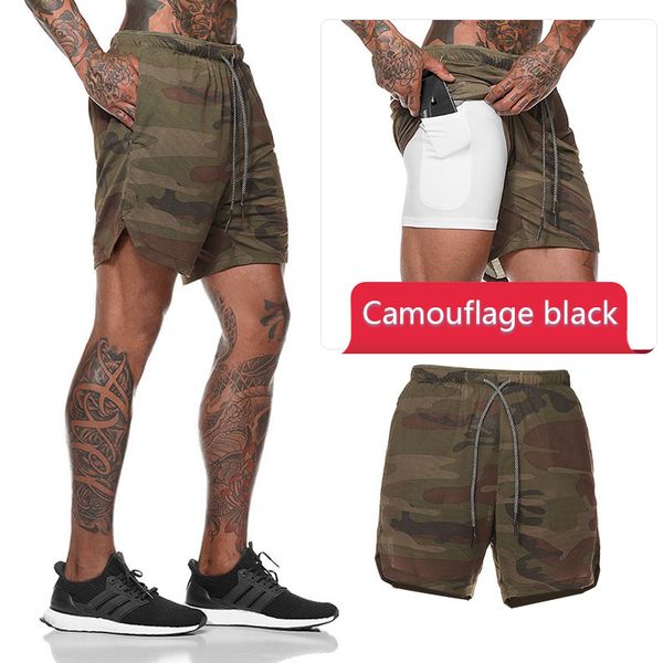 2 in 1 gym shorts men running shorts double-deck mens sports fitness bodybuilding breathable compression quick drying, Black;blue
2 in 1 gym shorts men running shorts double-deck mens sports fitness bodybuilding breathable compression quick drying, Black;blue