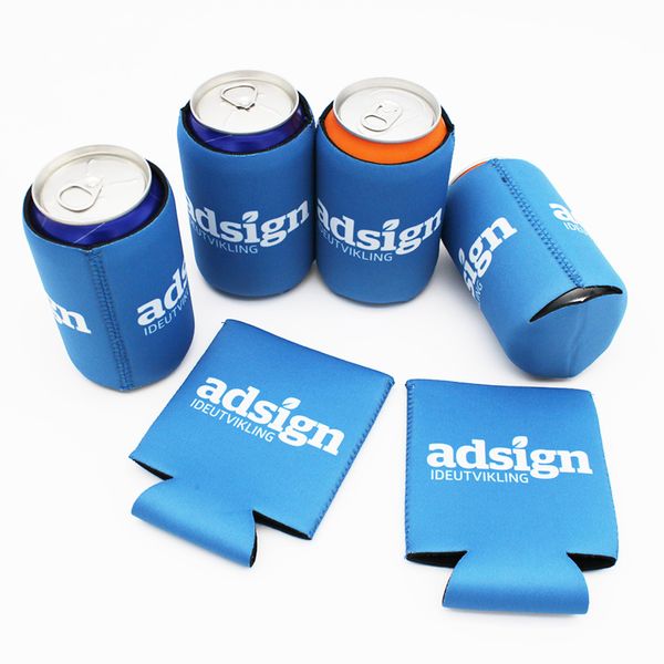 

300 pieces customized logo stubby holders neoprene can coolers holder as wedding gifts insulated beer picnic cooler thermal bag