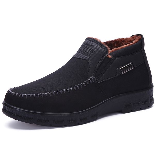 2019 men's winter fur boots fashion cloth shoes male casual shoes men plush ankle boots plus warm for male, Black
2019 men's winter fur boots fashion cloth shoes male casual shoes men plush ankle boots plus warm for male, Black