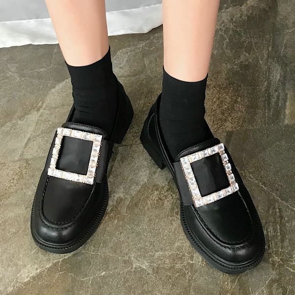 2019 new classics winter ladies pumps women's round toe low heels crystal decoration shoes woman warm neri daily dress shoes, Black
2019 new classics winter ladies pumps women's round toe low heels crystal decoration shoes woman warm neri daily dress shoes, Black