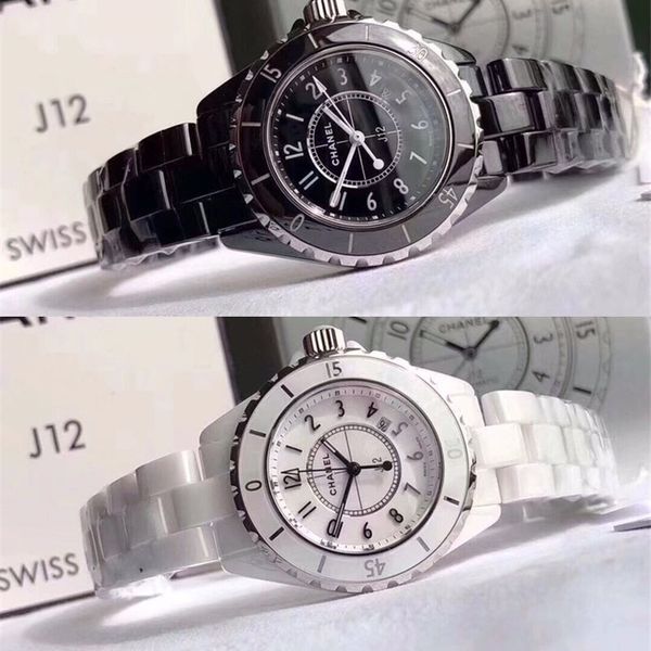 Luxury wi watch women wri twatche black white ceramic watch 33 38mm two ize watch quartz movement watche hipping
Luxury wi watch women wri twatche black white ceramic watch 33 38mm two ize watch quartz movement watche hipping