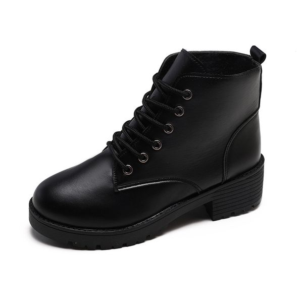 boots women new leather women's shoes booties ladies lace up round toe rock black med ankle riding solid lace-up
boots women new leather women's shoes booties ladies lace up round toe rock black med ankle riding solid lace-up