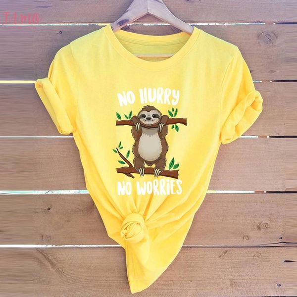 s 5xl summer casual short sleeve t shirt animal print o collar cute funny sloth harajuku cotton t shirt, White
s 5xl summer casual short sleeve t shirt animal print o collar cute funny sloth harajuku cotton t shirt, White