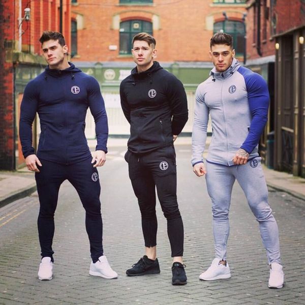 мужчины спорт бег наборы sportwear мужской набор теплый спортивный костюм костюм crop толстовки одежда набор gym fitness workout одежда брюк, Black;blue
мужчины спорт бег наборы sportwear мужской набор теплый спортивный костюм костюм crop толстовки одежда набор gym fitness workout одежда брюк, Black;blue