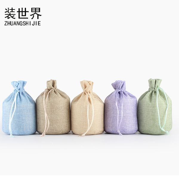 2pcs 13*18cm linen drawstring pouch bag printed jute pouch party candy round bottom bag
2pcs 13*18cm linen drawstring pouch bag printed jute pouch party candy round bottom bag