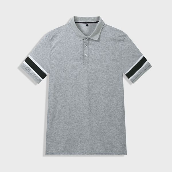 men's short sleeve lapel neck polos loose trend cotton business summer new polo gray shirt, White;black
men's short sleeve lapel neck polos loose trend cotton business summer new polo gray shirt, White;black