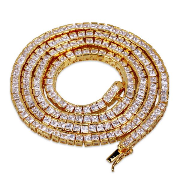 4mm hip hop 1 row square cz stone bling iced out tennis chain necklace cubic zirconia chokers necklaces men rapper jewelry, Silver
4mm hip hop 1 row square cz stone bling iced out tennis chain necklace cubic zirconia chokers necklaces men rapper jewelry, Silver
