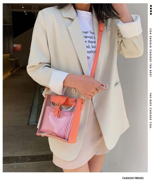 2020 new shoulder bag women's korean version transparent fashion multifunctional transparent mini crossbody bag ladies
2020 new shoulder bag women's korean version transparent fashion multifunctional transparent mini crossbody bag ladies
