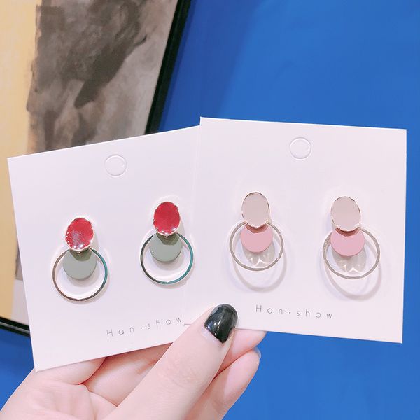 fashion temperament sweet geometric double round stud earrings elegant for women earrings christmas jewelry, Golden;silver
fashion temperament sweet geometric double round stud earrings elegant for women earrings christmas jewelry, Golden;silver