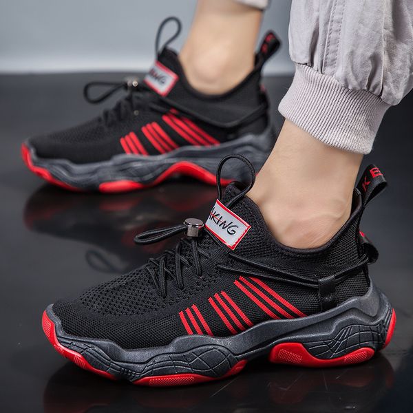 2019 new men casual shoes breathable walking sneakers zapatillas hombre lace-up men lightweight comfortable shoes e21-52, Black
2019 new men casual shoes breathable walking sneakers zapatillas hombre lace-up men lightweight comfortable shoes e21-52, Black