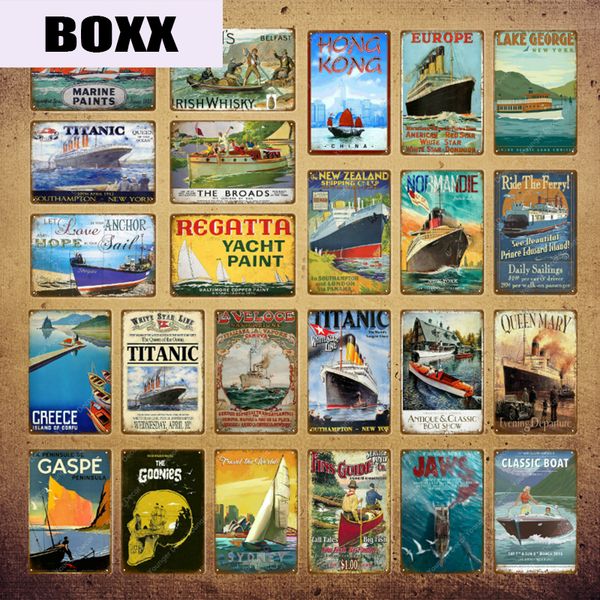 classic titanic travel boat metal signs new zealand europe hongkong vintage plaque pub bar club home decor wall poster yi-018
classic titanic travel boat metal signs new zealand europe hongkong vintage plaque pub bar club home decor wall poster yi-018