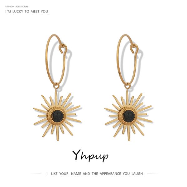 yhpup korean geometric stainless steel hoop earrings for women charm metal jewelry new fashion gold earrings pendientes mujer, Golden;silver
yhpup korean geometric stainless steel hoop earrings for women charm metal jewelry new fashion gold earrings pendientes mujer, Golden;silver