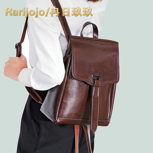 qiaobao genuine cowhide leather backpack woman fashion female backpack large capacity school bag mochila feminina
qiaobao genuine cowhide leather backpack woman fashion female backpack large capacity school bag mochila feminina