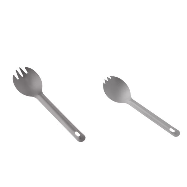 titanium spork-2 шт titanium spork 2-в-1 легкая экологичная прочная ложка-вилка идеально подходит для кемпинга, дома, путешествий
titanium spork-2 шт titanium spork 2-в-1 легкая экологичная прочная ложка-вилка идеально подходит для кемпинга, дома, путешествий