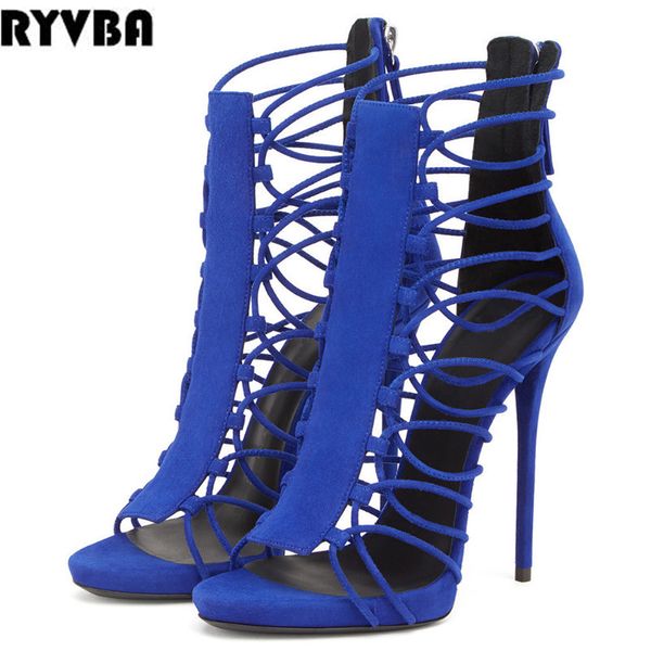 woman new arrival 2019 suede leather cross tied ankle boots for women summer 12cm thin heels boots sandal ladies shoes sandals, Black
woman new arrival 2019 suede leather cross tied ankle boots for women summer 12cm thin heels boots sandal ladies shoes sandals, Black