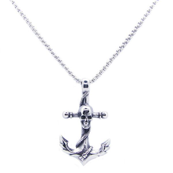 cool anchor skull pendant 316l stainless steel cool silver cool navy ship anchor pendant necklace
cool anchor skull pendant 316l stainless steel cool silver cool navy ship anchor pendant necklace