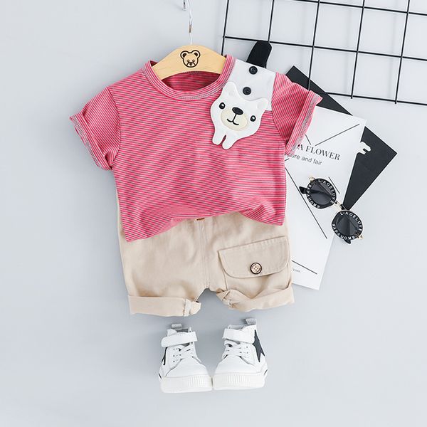 2019 designer sets for baby boys toddler kid set cartoon bear stripe +solid pocket shorts pants daily outfits niños ropa, White
2019 designer sets for baby boys toddler kid set cartoon bear stripe +solid pocket shorts pants daily outfits niños ropa, White