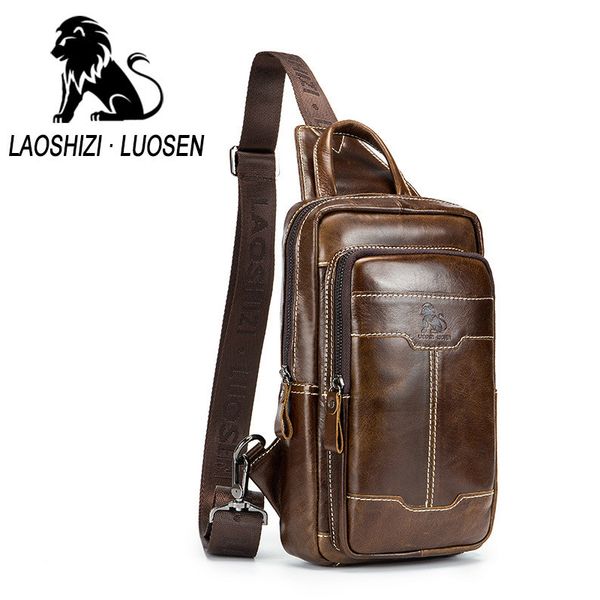 laoshizi brand genuine leather handle chest sling travel pack men crossbody shoulder bag men's cowhide messenger bags
laoshizi brand genuine leather handle chest sling travel pack men crossbody shoulder bag men's cowhide messenger bags