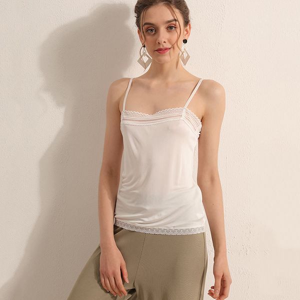 womens natural silk camisole spaghetti strap tank camis casual sleeveless adjustable spaghetti strap summer, White
womens natural silk camisole spaghetti strap tank camis casual sleeveless adjustable spaghetti strap summer, White