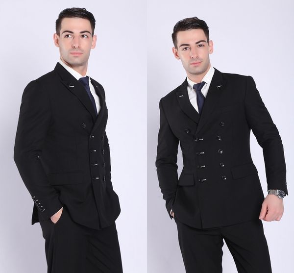 2020 fashion new design double breasted navy men's professional business suits two pieces bridegroom wedding men suits (blazer+pant, Black;gray
2020 fashion new design double breasted navy men's professional business suits two pieces bridegroom wedding men suits (blazer+pant, Black;gray