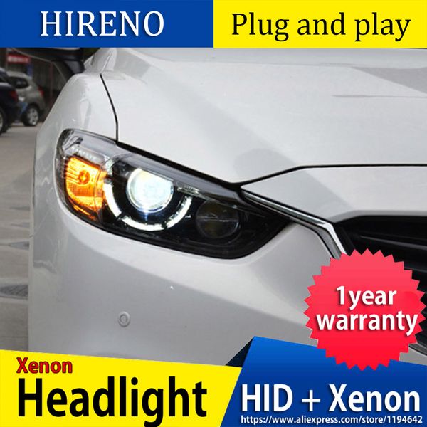 car styling for 6 2014-2017 atenza led headlight 6 headlights drl lens double beam h7 hid xenon car accessories
car styling for 6 2014-2017 atenza led headlight 6 headlights drl lens double beam h7 hid xenon car accessories