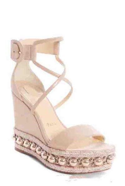 summer chocazeppa red bottom sandals wedge studs women high heels gold glitter leather ankle strap ladies gladiator sandal eu35-42, Black
summer chocazeppa red bottom sandals wedge studs women high heels gold glitter leather ankle strap ladies gladiator sandal eu35-42, Black