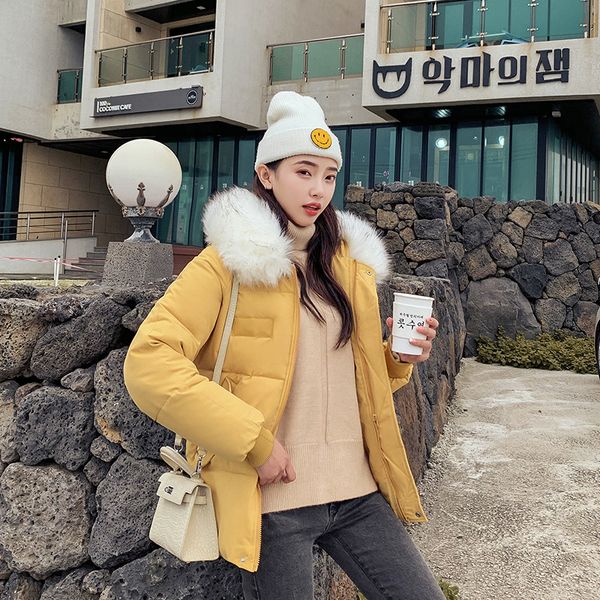 new tide fashion nice winter short parka womens jackets women jacket cotton padded warm thicken ladies coats with fur collar, Black
new tide fashion nice winter short parka womens jackets women jacket cotton padded warm thicken ladies coats with fur collar, Black