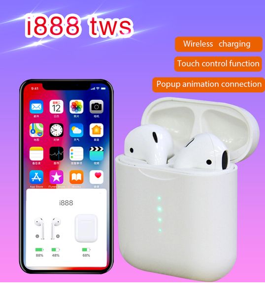 2019 new cover i888 tws 5.0 mini earbuds mobile wireless earphone micro usb waterproof headphone with charging box
2019 new cover i888 tws 5.0 mini earbuds mobile wireless earphone micro usb waterproof headphone with charging box