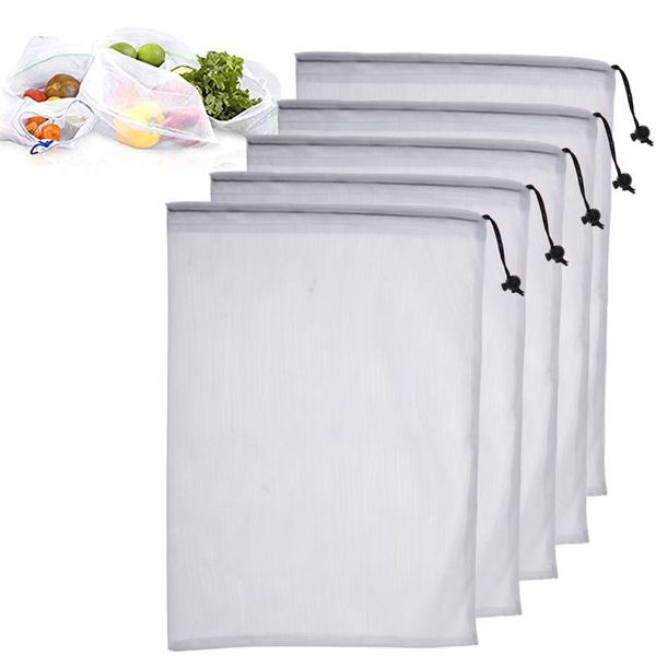 5pcs reusable grocery bags eco friendly mesh bags washing with drawstring for fruit and vegetable (random color
5pcs reusable grocery bags eco friendly mesh bags washing with drawstring for fruit and vegetable (random color