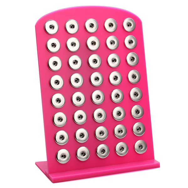 8 color snap jewelry pink black acrylic snap display for 40pcs 18mm snap metal buttons soft display stand zk003, Golden;silver
8 color snap jewelry pink black acrylic snap display for 40pcs 18mm snap metal buttons soft display stand zk003, Golden;silver