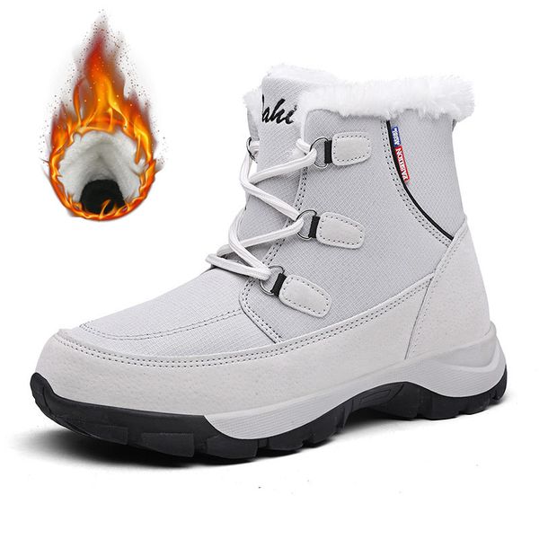 women boots shoes women 2020 solid lace up snow boots platform women shoes warm short plush waterproof winter women's boots, Black
women boots shoes women 2020 solid lace up snow boots platform women shoes warm short plush waterproof winter women's boots, Black