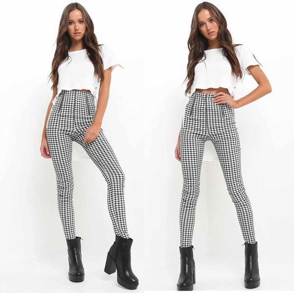2018 black white plaid pants sweatpants women side stripe trousers casual high waist female streetwear comfortable pants joggers
2018 black white plaid pants sweatpants women side stripe trousers casual high waist female streetwear comfortable pants joggers