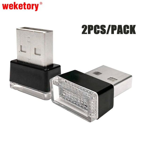 2pcs car usb led atmosphere lights decorative lamp emergency lighting universal pc portable plug and play red / blue / white
2pcs car usb led atmosphere lights decorative lamp emergency lighting universal pc portable plug and play red / blue / white