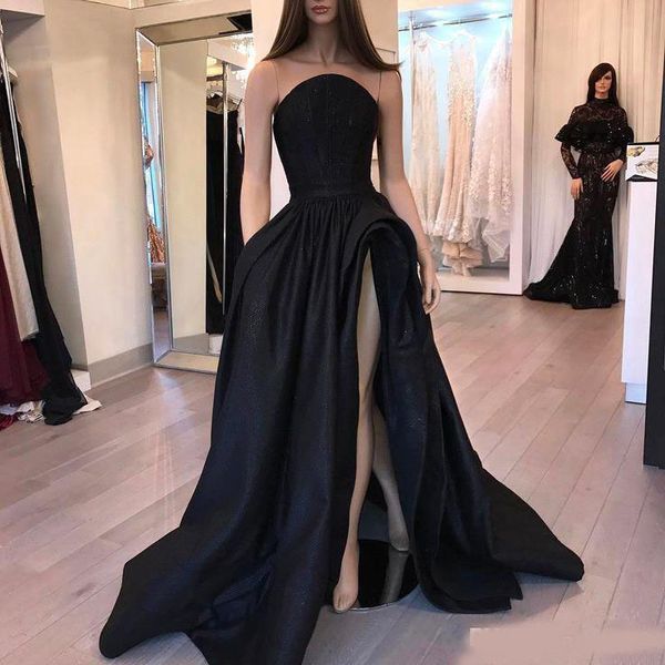 unique black prom dresses long 2020 arabic dubai styles high split celebrity dresses evening gowns strapless formal dresses
unique black prom dresses long 2020 arabic dubai styles high split celebrity dresses evening gowns strapless formal dresses