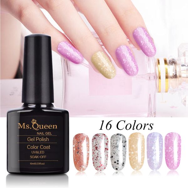 ms queen glitter nail uv gel rose gold nail gel glitter uv polish sequins lak professional color 10ml sweet and lovely, Red;pink
ms queen glitter nail uv gel rose gold nail gel glitter uv polish sequins lak professional color 10ml sweet and lovely, Red;pink