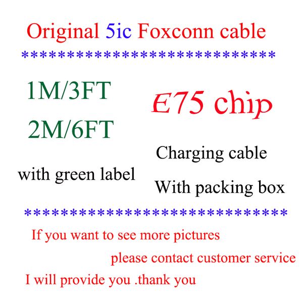 100 шт. / лот 100% подлинный oem 1m / 3ft 2m/6ft e75 chip od 3.0 mm data usb charger кабель с новой розничной упаковкой
100 шт. / лот 100% подлинный oem 1m / 3ft 2m/6ft e75 chip od 3.0 mm data usb charger кабель с новой розничной упаковкой