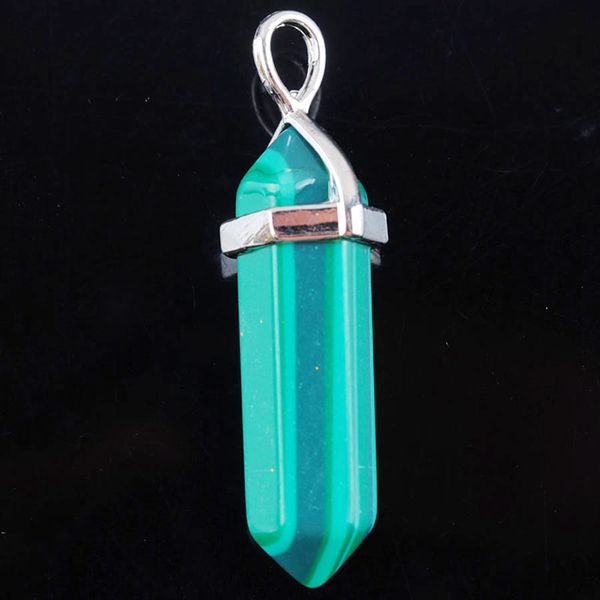wojiaer natural malachite gem stone hexagonal pointed reiki chakra healing silver pendant bead for necklace jewelry dn3053
wojiaer natural malachite gem stone hexagonal pointed reiki chakra healing silver pendant bead for necklace jewelry dn3053