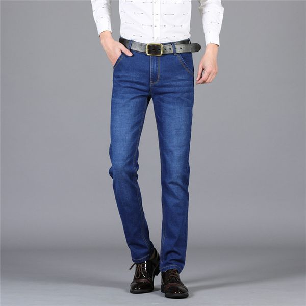 summer jeans men stretch denim pants mid waist straight classic jeans for men slim casual business denim trousers male,xl005, Blue
summer jeans men stretch denim pants mid waist straight classic jeans for men slim casual business denim trousers male,xl005, Blue
