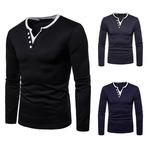 мужские нижние рубашки с длинным рукавом классический slim fit v образным вырезом топы молодежная одежда, White;black
мужские нижние рубашки с длинным рукавом классический slim fit v образным вырезом топы молодежная одежда, White;black
