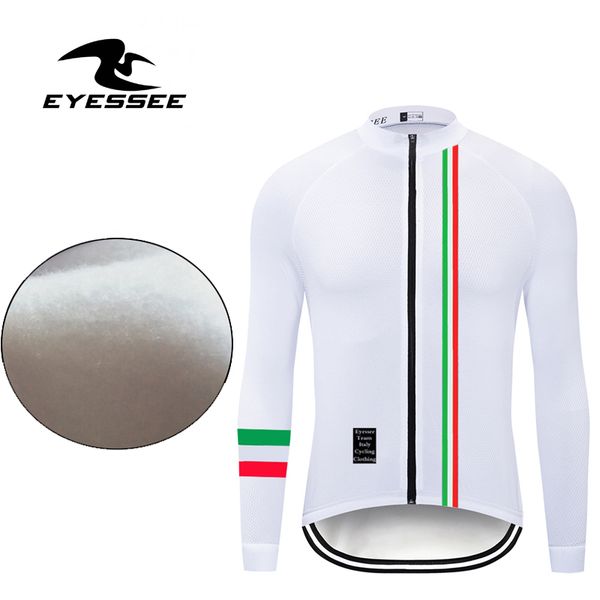 pro men's fleece long sleeve italy cycling jersey new eyessee winter thermal fleece long sleeve cycling clothing ropa ciclismo, Black;red
pro men's fleece long sleeve italy cycling jersey new eyessee winter thermal fleece long sleeve cycling clothing ropa ciclismo, Black;red